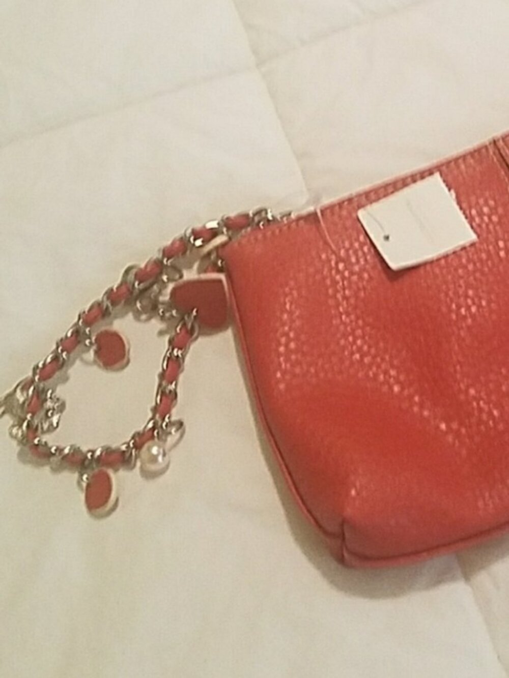LIZ CLAIBORNE 🧡 Super Special Charm Bracelet Wristlet